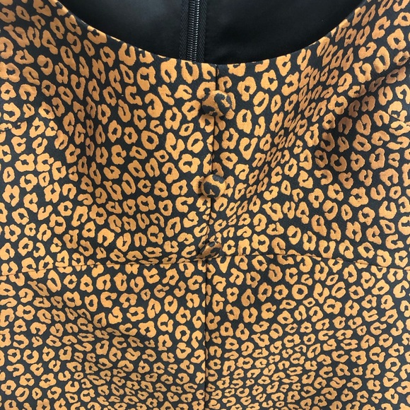 Kate spade ♠️ flora leopard jacquard fabric dress - Picture 5 of 7